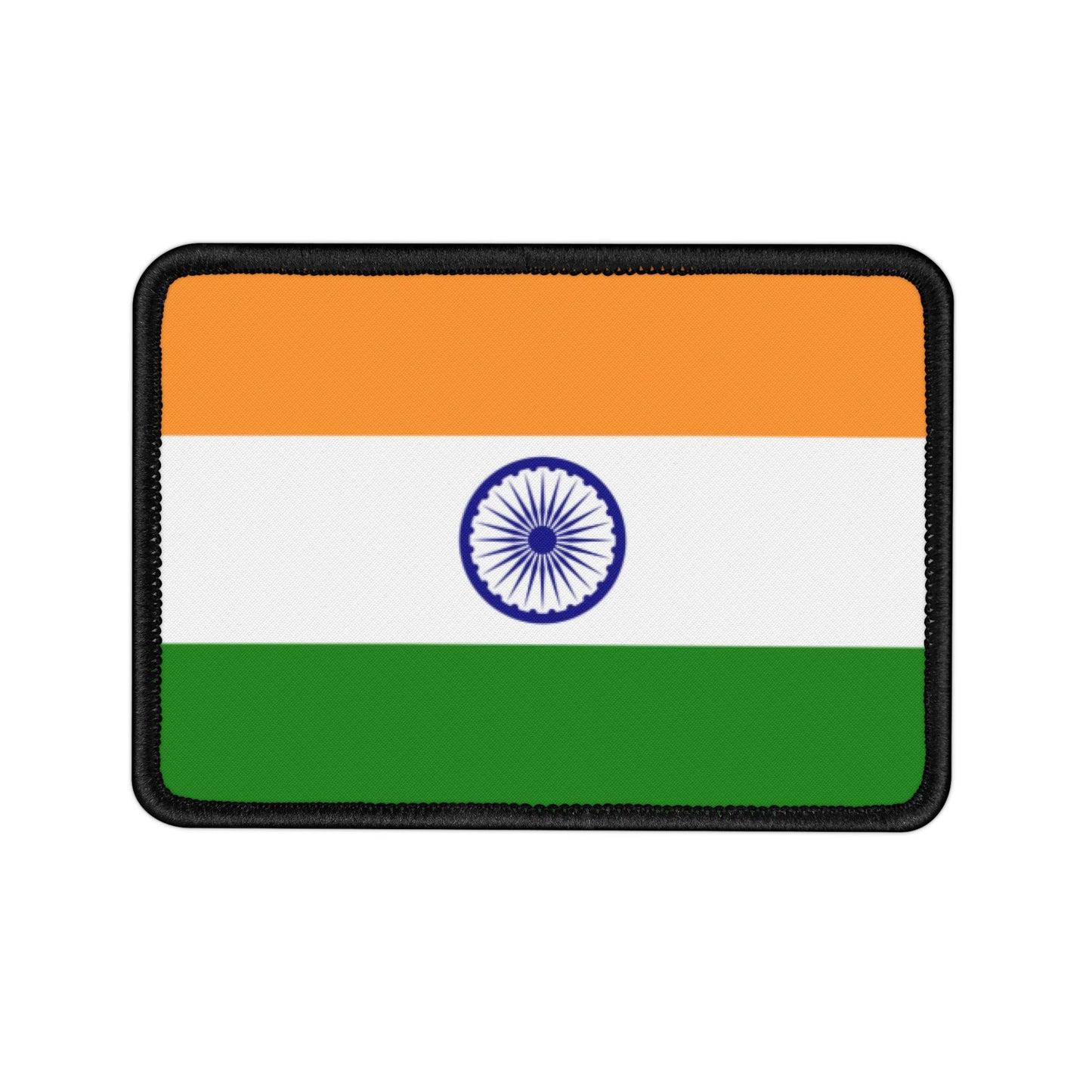 Flag Village India Flag Embroidery Iron-On Patches