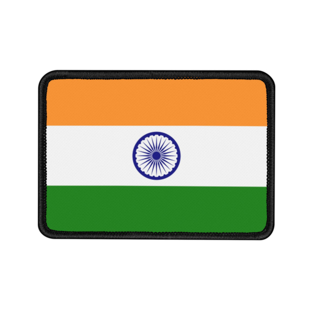 Flag Village India Flag Embroidery Iron-On Patches