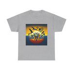 Flag Village Ecuador Sporting Flag T-Shirt Heavy Cotton Tee