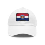 Flag Village USA Missouri State Flag Hat Cap with Leather Patch