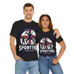 Flag Village England Sporting Flag T-SHIRT Heavy Cotton Tee GBR0002