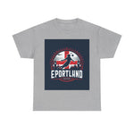 Flag Village England Sporting Flag T-SHIRT Heavy Cotton Tee GBR0003