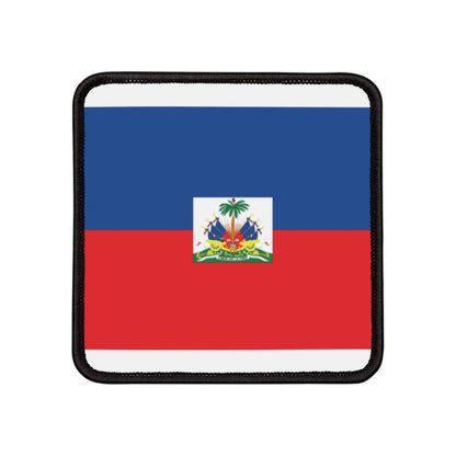 Flag Village Haiti Flag Embroidery Iron-On Patches