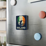 Flag Village IREAND Flag Sporting Porcelain Magnet, Square IRL0006