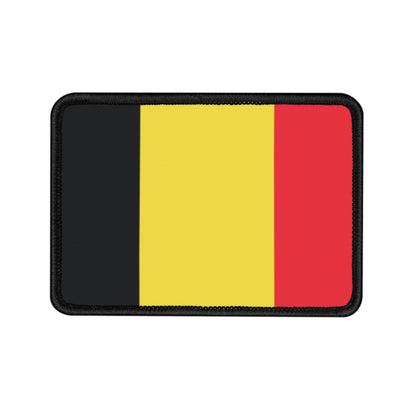 Flag Village Belgium Flag Embroidery Iron-On Patches