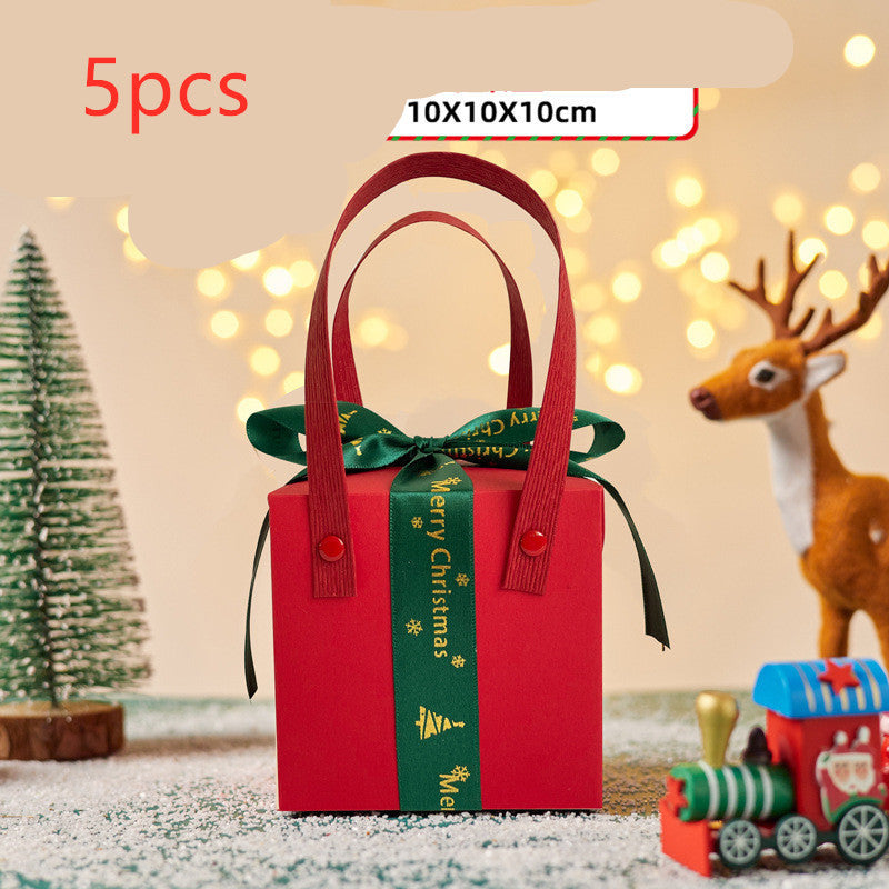 Flag Village Christmas Gift Box Packaging Christmas Eve Fruit