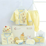 Flag Village Pure Cotton Baby Clothes Spring And Autumn Summer Children Gift Box Set