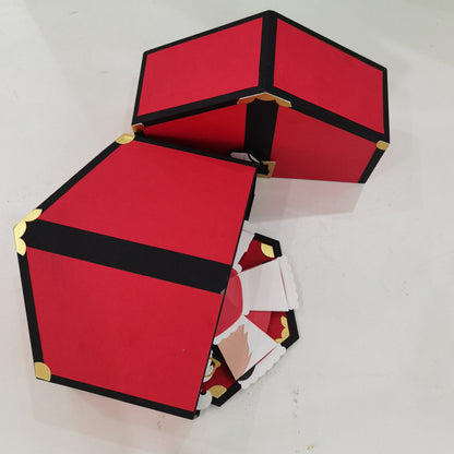 Flag Village Christmas Surprise Box Bounce Gift Box Toys