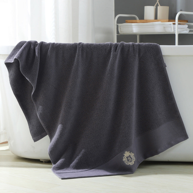 Flag Village Cotton Bath Towel Embroidery Set Towel Gift Box