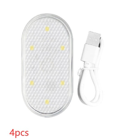 Flag Village Auto Tools Touch-sensitive Usb Charging Atmosphere Lamp In Car