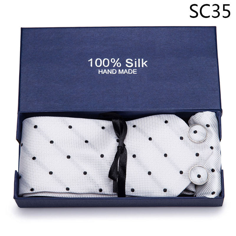 Flag Village Men's Tie Gift Box Set Group Business Formal