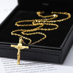 Flag Village Jewelry Men For Cross Gifts Necklace Party Man