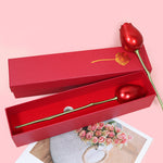Flag Village Valentine's Day Confession Single Rose Gift Box