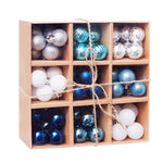 Flag Village Christmas Decorations 3cm 99pcs Ball Gift Box Set
