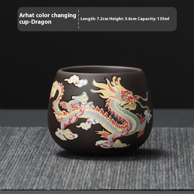 Flag Village Handmade Fengming Teapot Single Teapot Ceramic Household Tea Set Gift Box