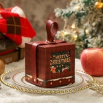 Flag Village Christmas Gift Box Portable Decorative Packing Box
