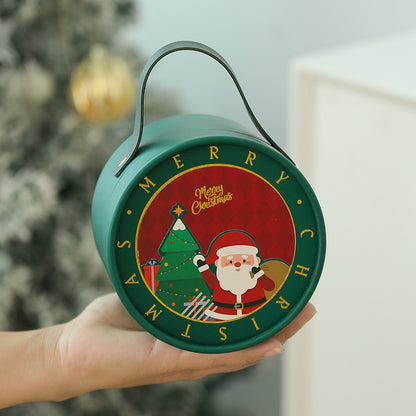 Flag Village Christmas Gift Box Portable Decorative Packing Box