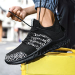 Flag Village Flying Woven Mesh Sneakers New Outdoor Lightweight Breathable Casual Running Shoes