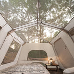 Flag Village Camping Outside Two Rooms One Hall Ridge Automatic Tent Waterproof