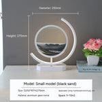 Flag Village High-end Business Gifts Quicksand Painting 3D Living Room Decorations Lights Creative Lamp Led Lights