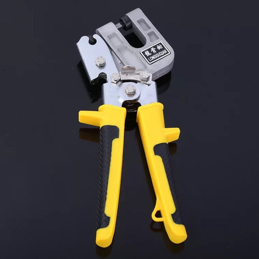Flag Village Auto Tools One-handed Light Steel Keel Pliers, Special Fixing Tools, Ceiling Fixed Drilling Pliers