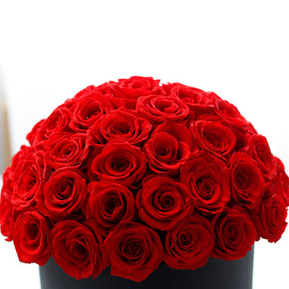Flag Village Bucket Rose Flower Box Valentine's Day Christmas Creative Gift