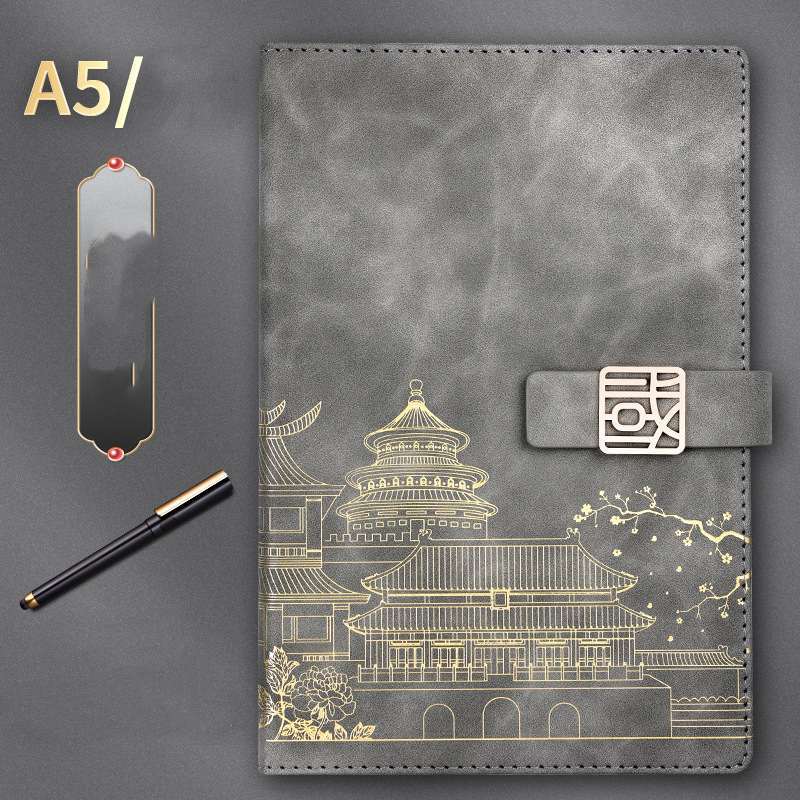 Flag Village Chinese Style Palace Museum A5 Notebook Gift Box Set