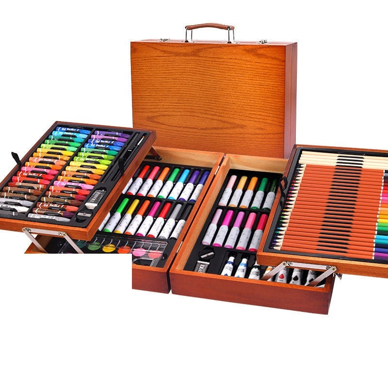 Flag Village Children's Painting Watercolor Pen Gift Box Set