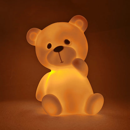 Flag Village Luminous Toys, Children's Room LED Lights, Bedside Lamp Decorations, Enamel New Creative Gifts