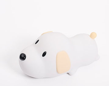 Flag Village Nordic Cute Lovely Cartoon Dull Duck Led Night Light Silicone USB Charging NightLight Holiday Gifts Kids Room Bedside Bedroom