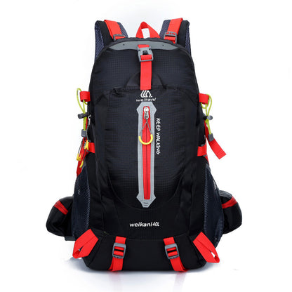 Flag Village New Outdoor Sports Backpack 40L Hiking Backpack Hiking Cross-country Package Hiking Backpack