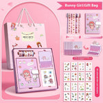 Flag Village Journal Book Set Gift Box Girl Heart Cute Gift Bag