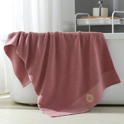 Flag Village Cotton Bath Towel Embroidery Set Towel Gift Box