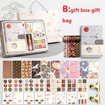 Flag Village Antique Hand Ledger Gift Box Set Gift Stationery