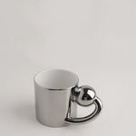 Flag Village Coffee Cup Couple Mug Frosted Ceramic Mug Gift Box Set