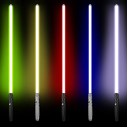 Flag Village RGB Metal Light Up Saber Laser Sword Toys Light Saber Lightstick Children's Gifts