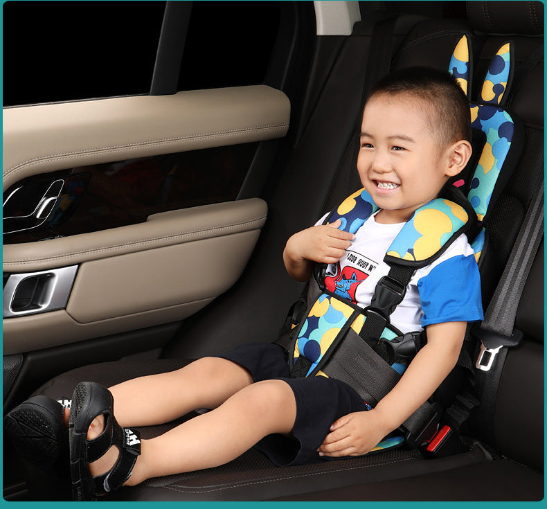Flag Village Auto Tools Child Safety Seat Car Convenient Dining Chair Removable And Washable Baby Safety Seat
