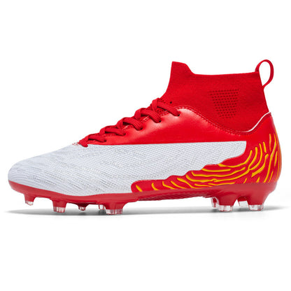Flag Village Professional Spike Breathable Sweat Absorbing Outdoor Sports Soccer Shoes