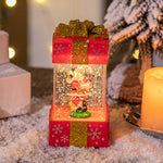 Flag Village Christmas Decorations Crystal Ball Christmas Gift Box Lights