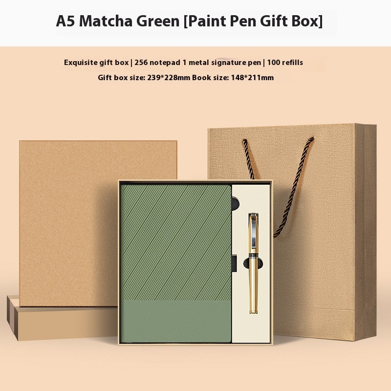 Flag Village Notebook Gift Box Vacuum Cup Set Business Gift Company Activity High-end Practical Gift