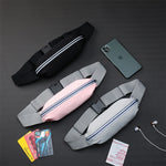 Flag Village Men's And Women's Outdoor Sports Waist Bag Gym Bag Waterproof Storage Bag Sports Bag Invisible Ultra-thin Mini Small Waist Bag
