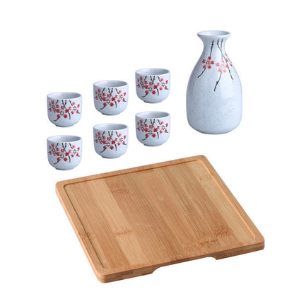 Flag Village Pure Color Wine Gift Box Set Ceramic Gift