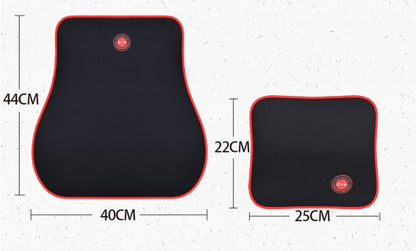 Flag Village Auto Tools Car Headrest Neck Protector Backrest Car Seat Pillow Lumbar Pillow Memory Foam