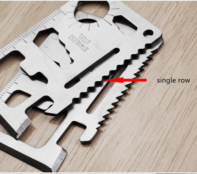 Flag Village Multifunctional Tool Card Military Card Outdoor Camping