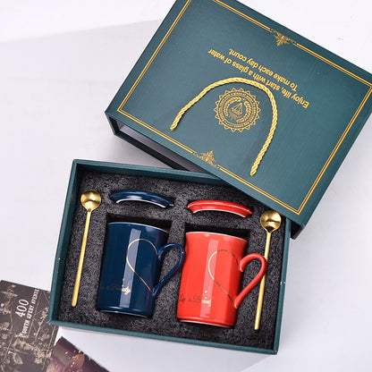 Flag Village Couple Cups Couple Gift Box Suit Wedding