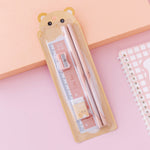 Flag Village Girl School Supplies Set Gift Box Gift Bag Primary School Pupil Pencil Stationery
