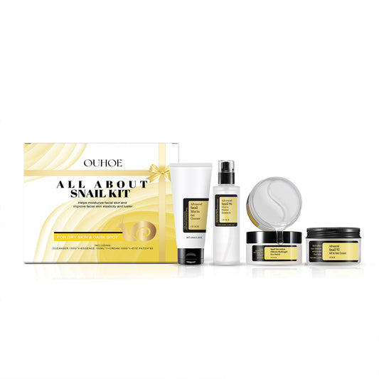 Flag Village Snail Facial Care Gift Box Set
