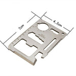 Flag Village Multifunctional Tool Card Military Card Outdoor Camping