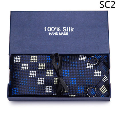 Flag Village Men's Tie Gift Box Set Group Business Formal