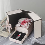 Flag Village Mothers Day Gift Double Door Rose Gift Box Jewelry Creative Decorate Boxs